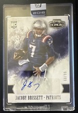 Panini Honors Autograph Rookie Jacoby Brissett #81/99 Patriots 2016 Football