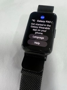 Samsung Galaxy Fit3 Aktivitätstracker Smartwatch AMOLED Display - Schwarz