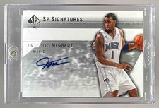 Tracy McGrady 2003 SP Authentic #TM-A Signatures Auto