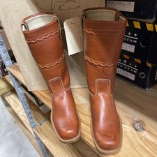 Dingo Ladies 8D, 38358,Vintage Boots,USA,NOS,Western,Square Toe,Stacked Heel