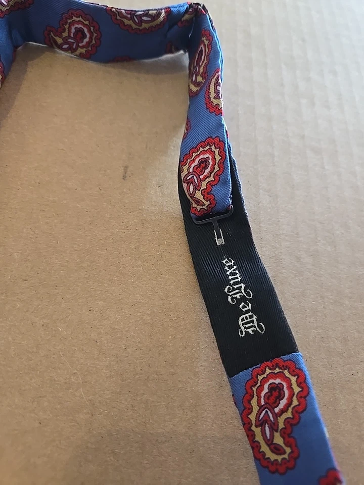 Juego de corbata y pajarita de seda vintage Baltman & Co Fifth Avenue Foto 3 de 3