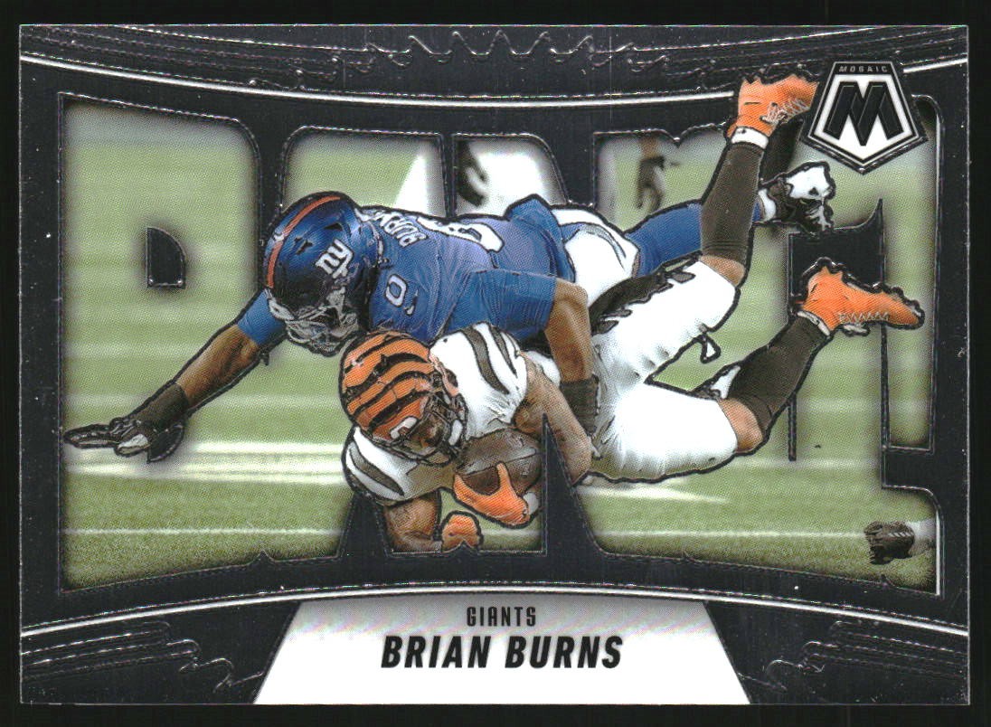 2025 Panini Mosaic Bang #7 Brian Burns - FB