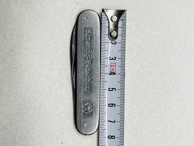 Vintage Taschenmesser Solingen - Schering-Rebschutz / Ortho-Phaltan -Werbemesser