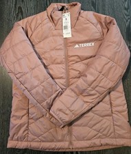 Adidas Women's Terrex Multi Synthetic Insulated Jacket In Warm Clay Size S