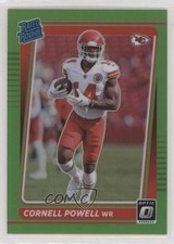 2021 Panini Donruss Optic Rated Rookie Lime Green Prizm 11/35 Cornell Powell 1u6