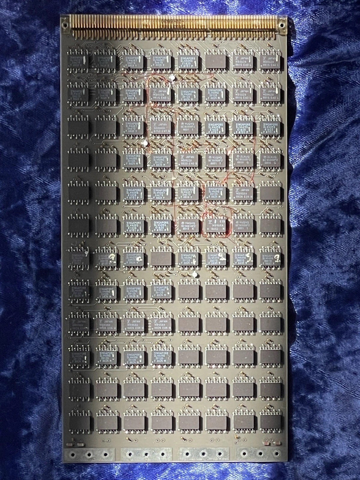 Cray-2 SuperComputer E.L.C. Electronic Module Daughter Board. Circa - 1985
