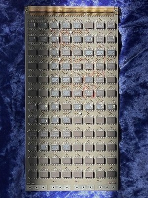 Cray-2 SuperComputer E.L.C.  Electronic Module Daughter Board. Circa - 1985