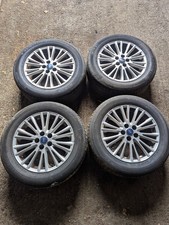 FORD GALAXY ALLOY WHEEL SET OF 4 TYRES 235 55 ZR 17 2.0L DIESEL AUTO MPV 2017