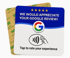 NFC Google Review Card | Tap to Review SHIPS SAME DAY 