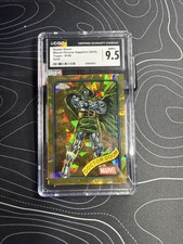 Doctor Doom 2025 Topps Chrome Sapphire Marvel Gold /50 #148 CGC 9.5 DOOMSDAY