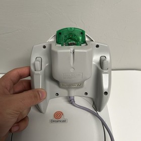 For Parts Sega Dreamcast Console Bundle W/ Controller Memory Card & Cables READ