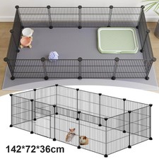 DIY Guinea Pig Cage,Indoor Habitat Playpen for Puppy Rabbit Kitten Bunny Hamster