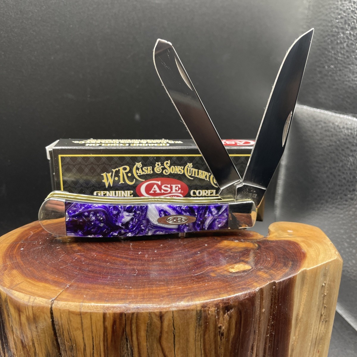 No.002★Premium Set パープルドラゴン★popx★ Case XX Genuine Purple Passion Corelon Trapper | eBay