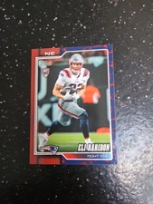 2026 Topps Flagship Eli Raridon Rookie Team Logo Border New England Patriots SP