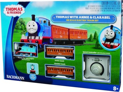 Bachmann HO Scale Thomas & Friends Thomas With Annie & Clarabel Set #00642