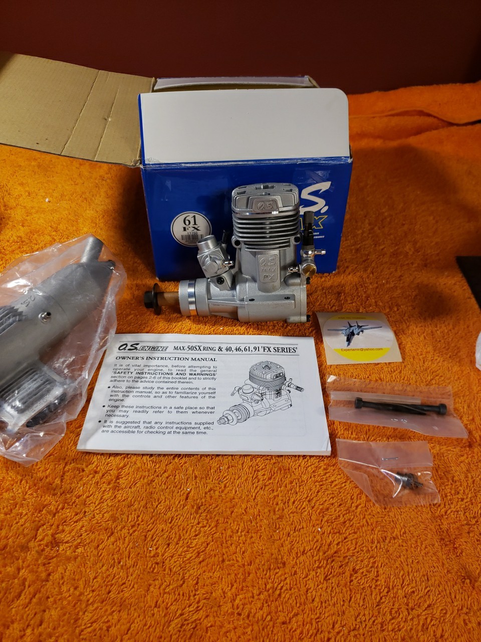 OS Engine - OS max 61 FX RC Motor - New in box 