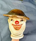 WW2 British tommy Cloth Doll Head Ceramic soldier doll Vintage Military Figure