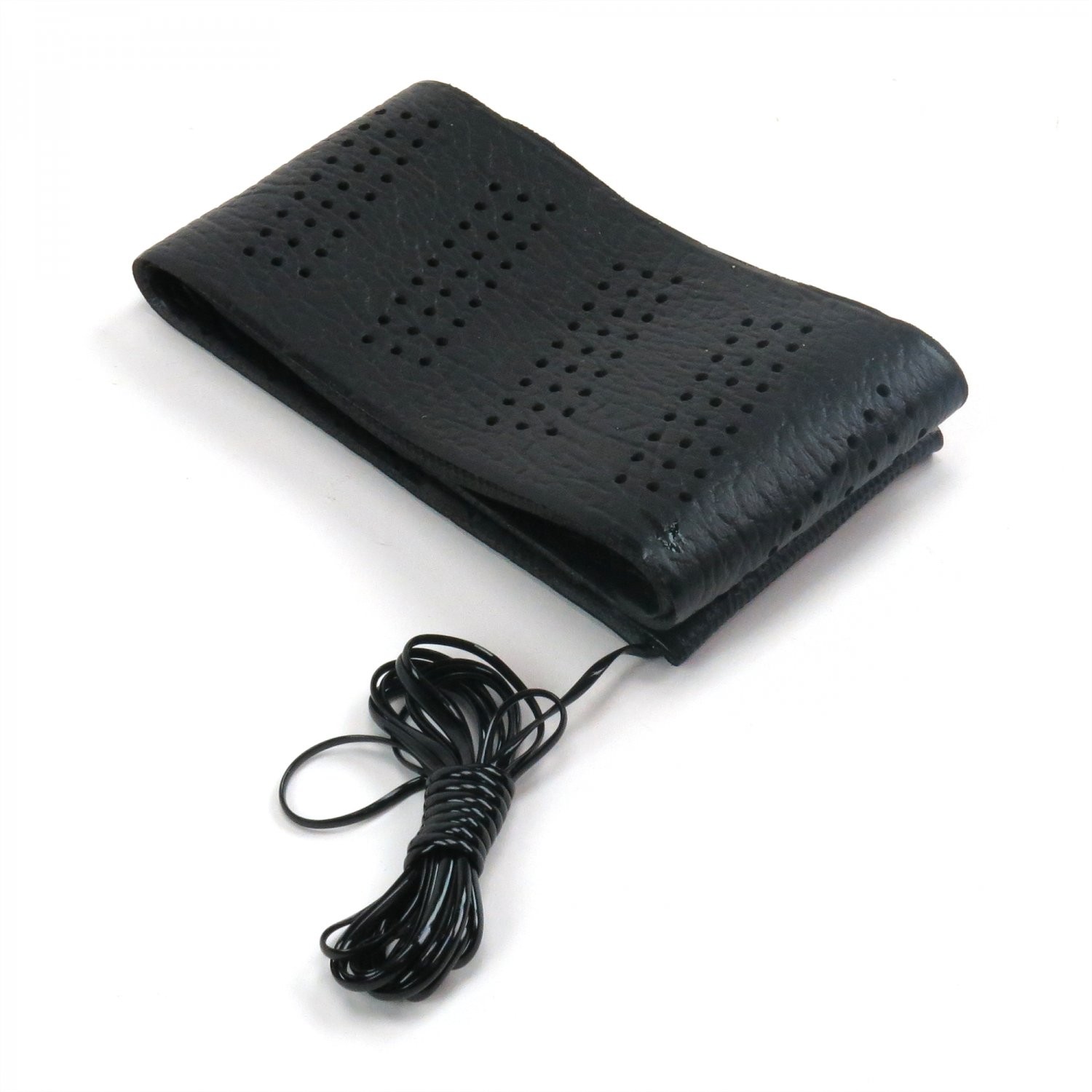 Black Steering Wheel Cover Kit - Medium VPASWC001 vintage parts usa rat street 