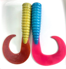 12"Grub Soft Plastic Swimbaits, Fishing Lures 2 pack