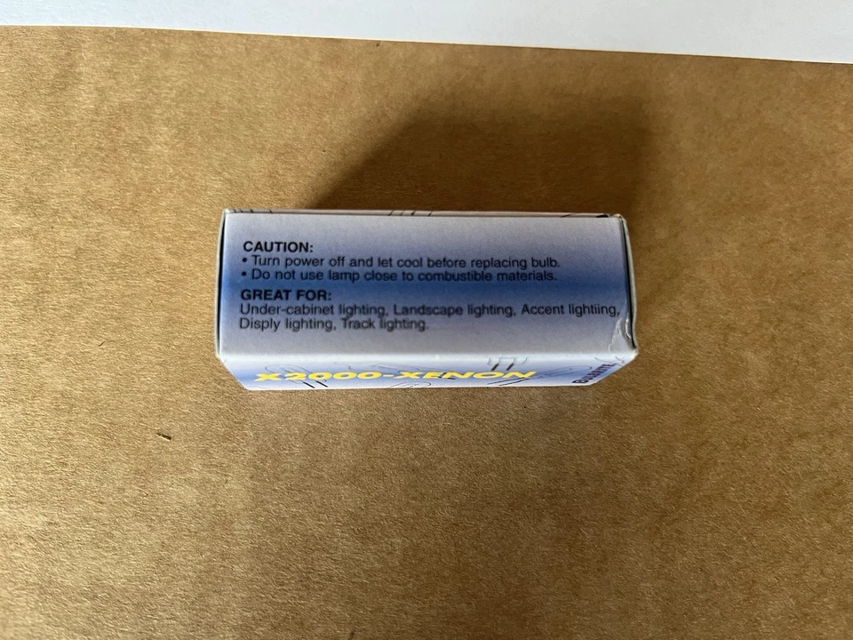 NEW 10 PC BULBRITE XENON BI-PIN LIGHT JC10XE/24 X2000 24 VOLTS 10 WATTS G4 BASE - Image 3 of 4