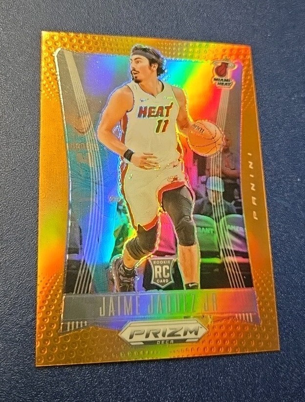 2023-24 Panini Prizm Deca - Jaime Jaquez Jr. #129 Orange Prizm /49 (RC)