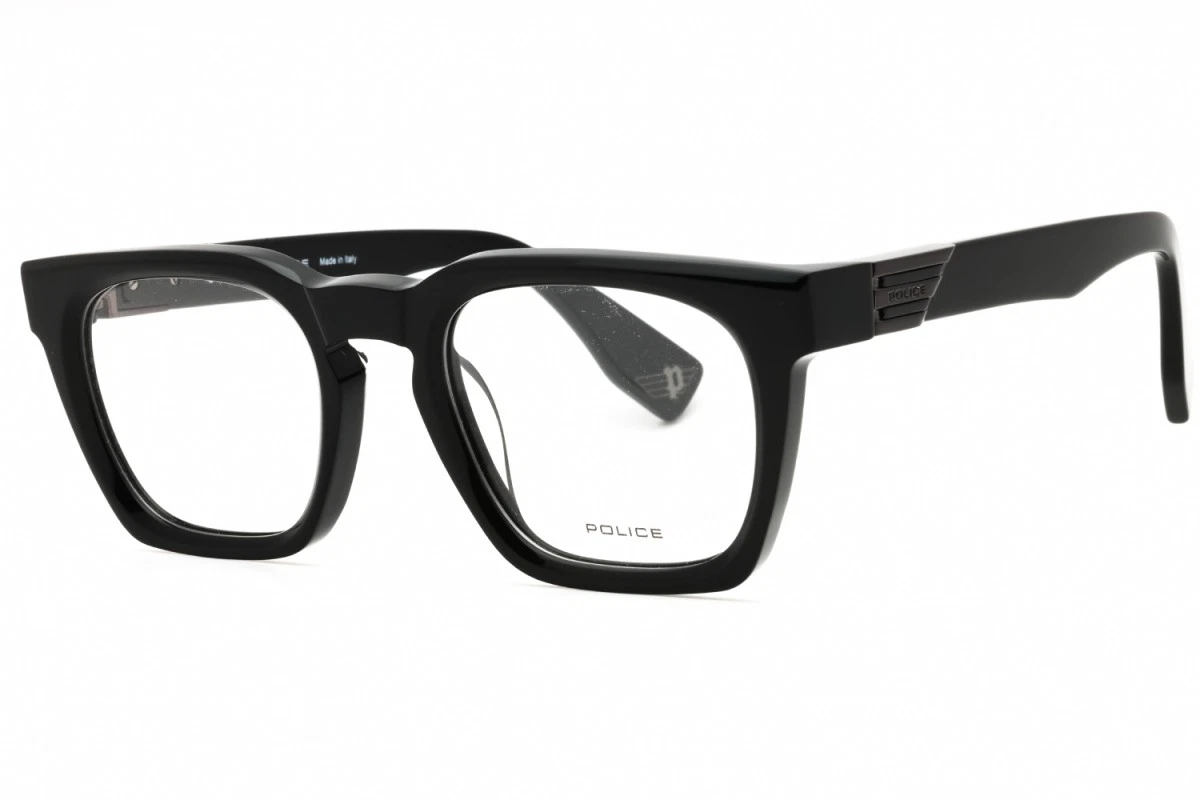 POLICE OPTICAL VPLN82 Eyeglasses SHINY-BLACK-0700 57mm Police Supernova 3 VPLQ72 0700 Glasses - US main image 3