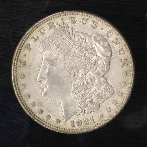 US Coin 1921 D Morgan Silver Dollar AU NO RESERVE!