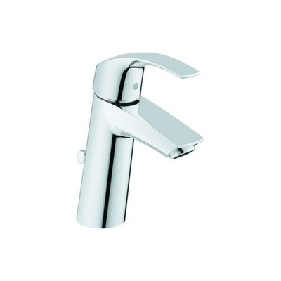Grohe Eurosmart Waschtischarmatur chrom, M-Size, mit Ablaufgarnitur 23322001