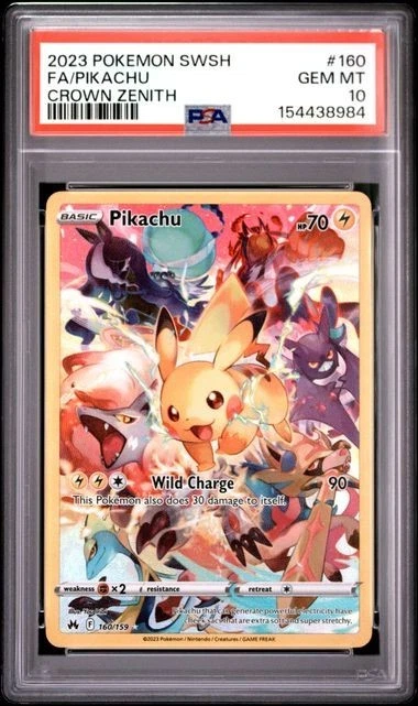 Pikachu Pokémon TCG Professional Sports Authenticator (PSA) Grade