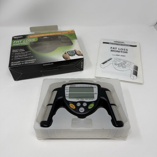 Omron Fat Loss Monitor HBF-306C Portable Handheld With Box