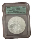 2001 American Silver Eagle IGC MS70