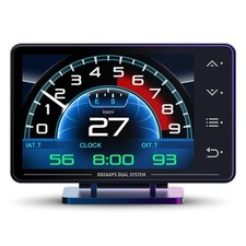 MH Obd2 Gauge Display Heads Up Display 4.3-inch TFT LCD Screen Multi-Function...
