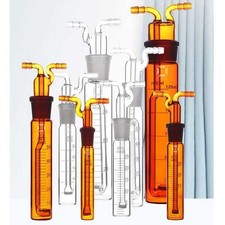 Tubo campionamento gas fumo vetro 10ml-250ml bottiglia raccolta chimica laboratorio