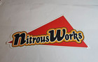 VINTAGE 12" NITROUS WORKS STICKER PERFORMANCE PRODUCTS SPEED EQUIPMENT RACING — photo 2