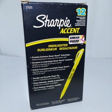 Sharpie Accent Yellow Pocket Highlighter Smea...