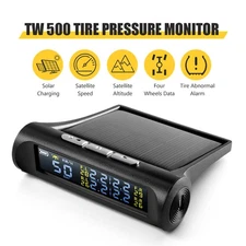 AUTOOL TW500 Car TPMS Tyre Pressure Monitoring System, HUD Display, Solar Power