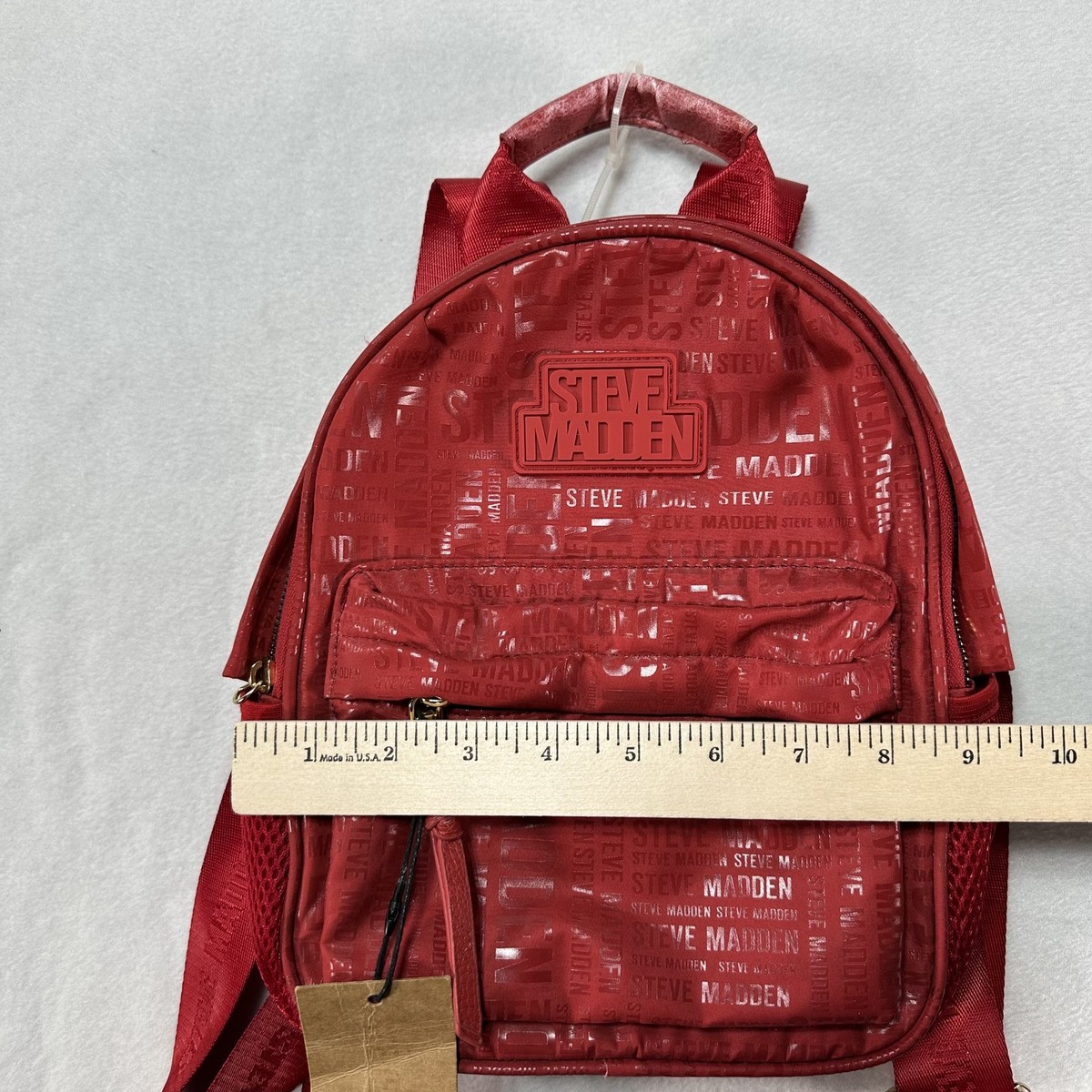 STEVE MADDEN RED MINI FORCE WOMEN\'S TRAVEL BACK PACK BAG Steve Madden BForce Sport Set Mini Backpack Women main image 4