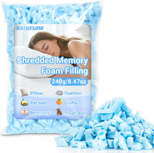 Shredded Memory Foam Filling-6.35Oz Bean Bag Filler,Soft and Convenient Memory F