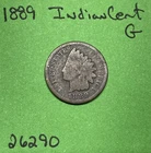 1889 Indian Head Cent / Penny 1c Good