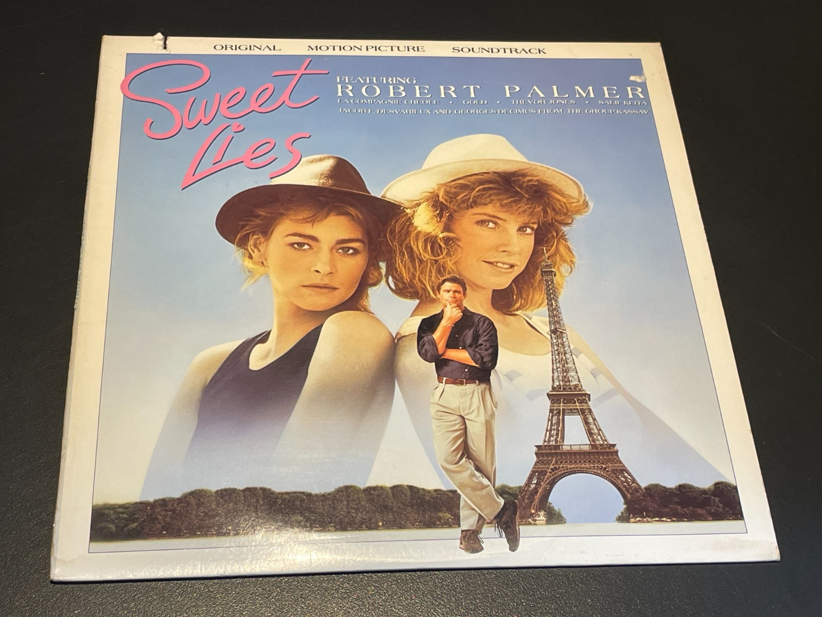 Sweet Lies - Vinyl Record LP Album 1988 Soundtrack - Robert Palmer, Trevor Jones