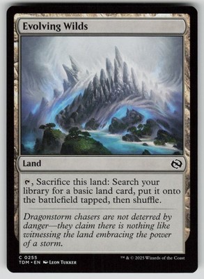 Evolving Wilds Normal C Tarkir: Dragonstorm 255 NM