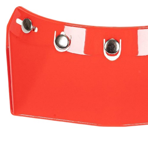 Helmet Visor Peak Protector 5-snap Universal Vintage Open Face Replacement ] - Foto 9 di 25