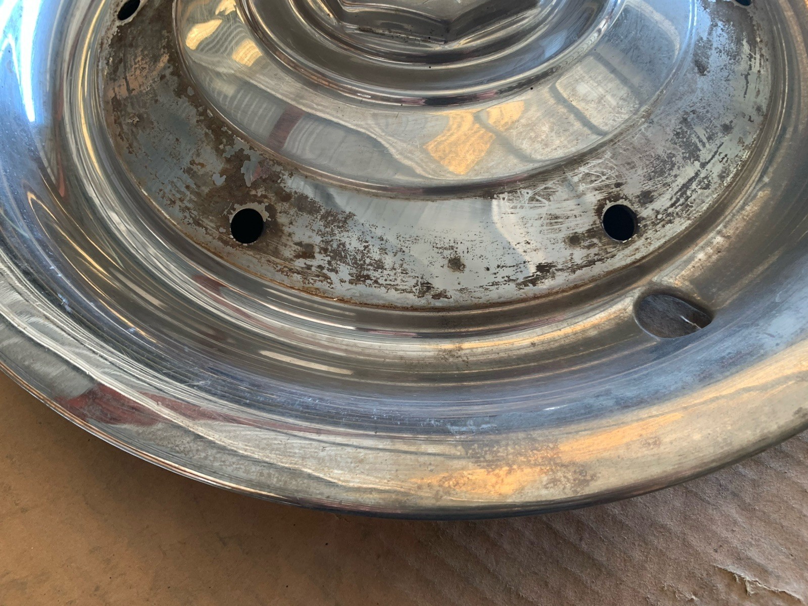 Bentley Hubcap Rim Wheel Cover Hub Cap 17" Across OEM USED NO RING