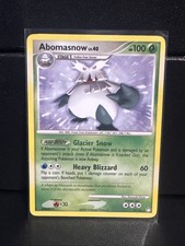 Abomasnow #19/123 | 2007 Mysterious Treasures | Rare Non-Holo|
