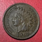 1901 US Indian Head Cent! XF! SHARP! Old US Coin!