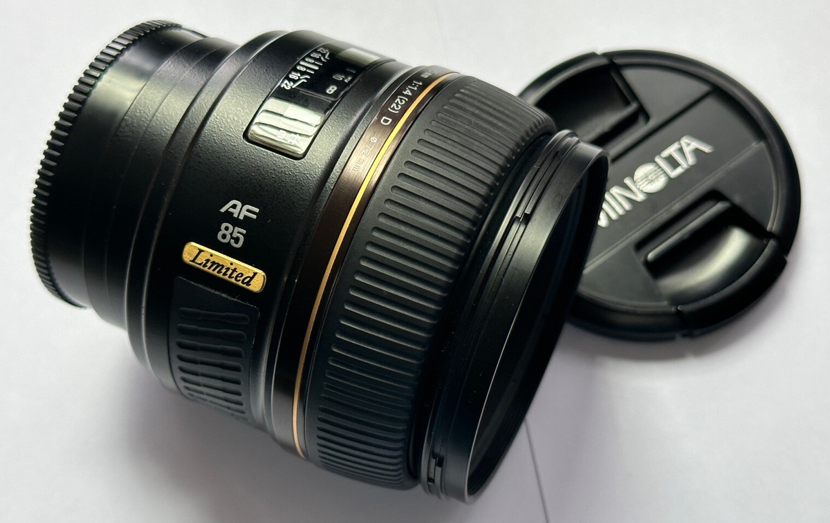 Minolta AF 85mm f/1.4 G (D) Limited Sony Alpha A Mount Auto Minolta AF 85mm f/1.4 G (D) Limited Sony Alpha A Mount Auto