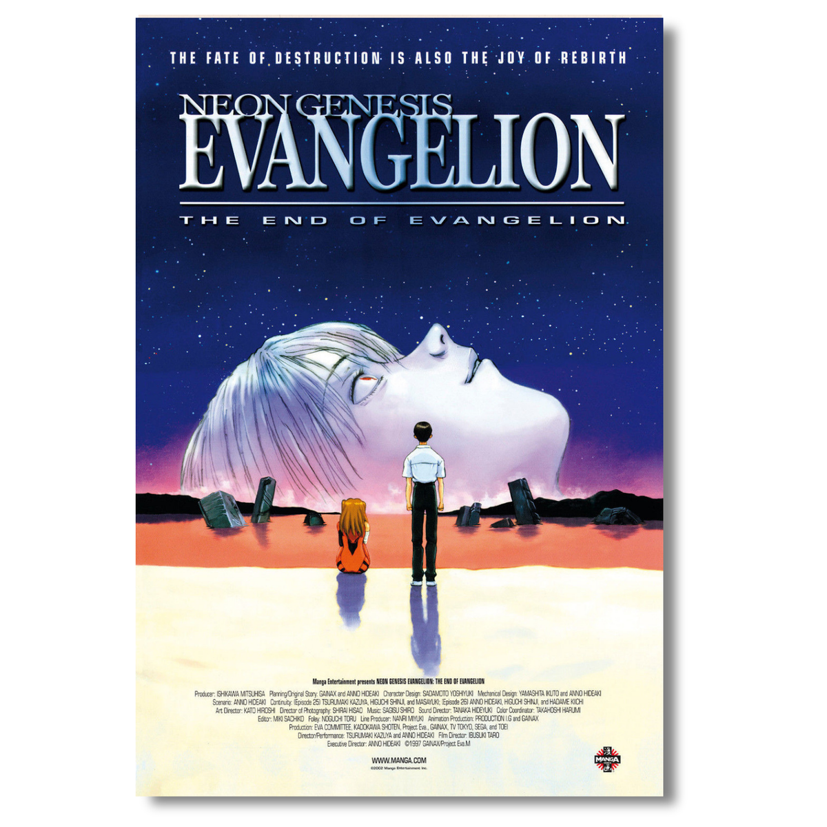 Neon Genesis Evangelion The End of Evangelion 1997 Anime Movie