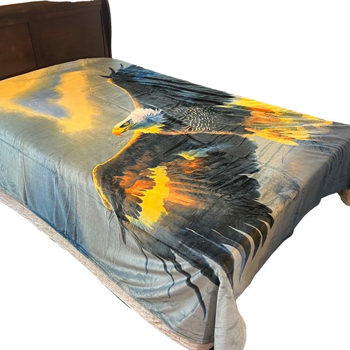Animal Themed Large Flannel Blanket Super Large Heavyweight Plush All Season - Picture 29 of 44