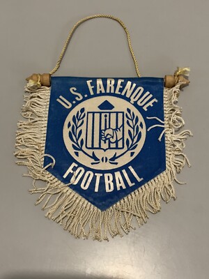 OM Olympique de Marseille palmares grand fanion vintage football pennant OM Olympique de Marseille palmares grand fanion vintage football pennant