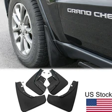 4Pcs Black Splash Mud Guards Flaps Fender For 2011-2022 Jeep Grand Cherokee